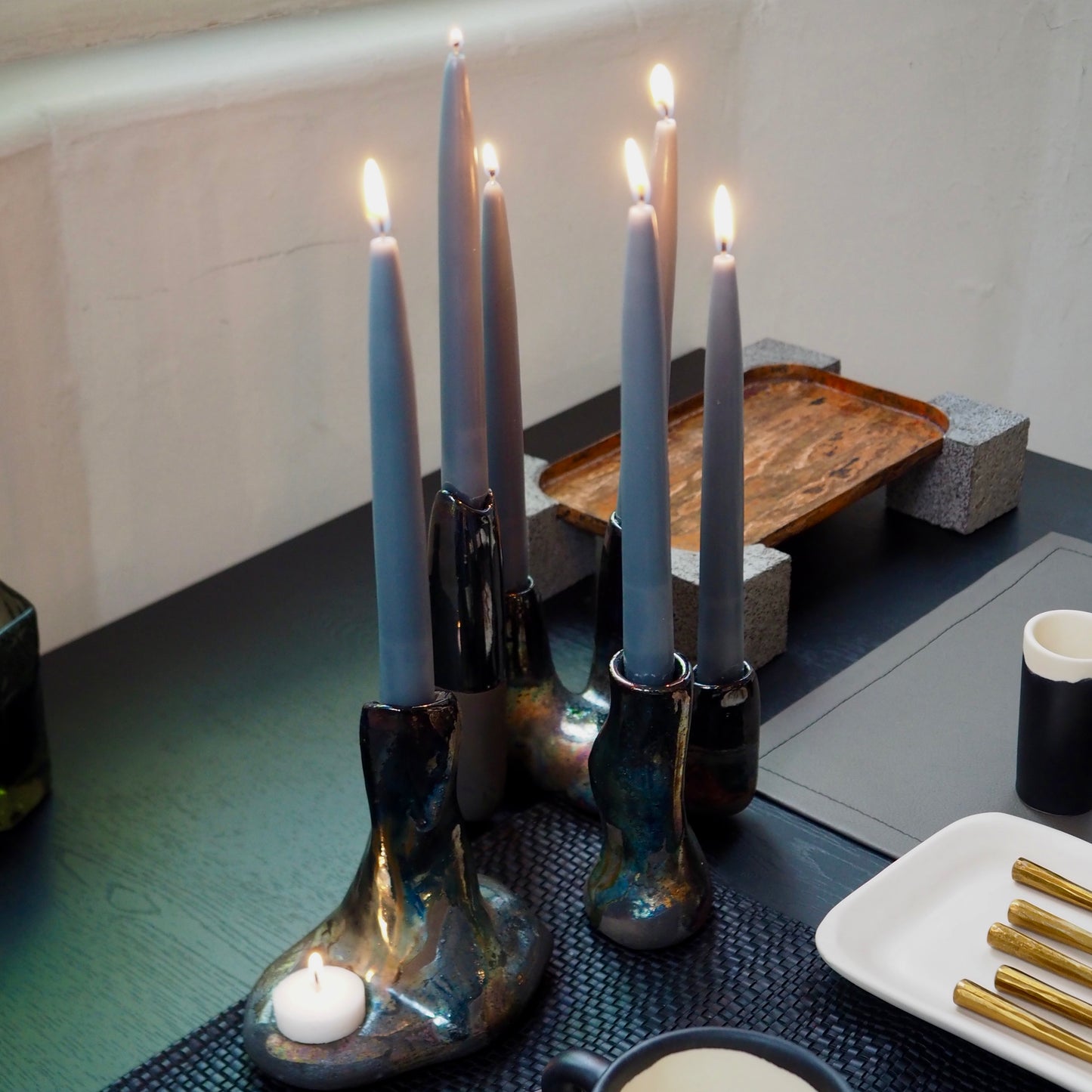 IRENA CANDLE HOLDER SET
